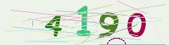 CAPTCHA validation image